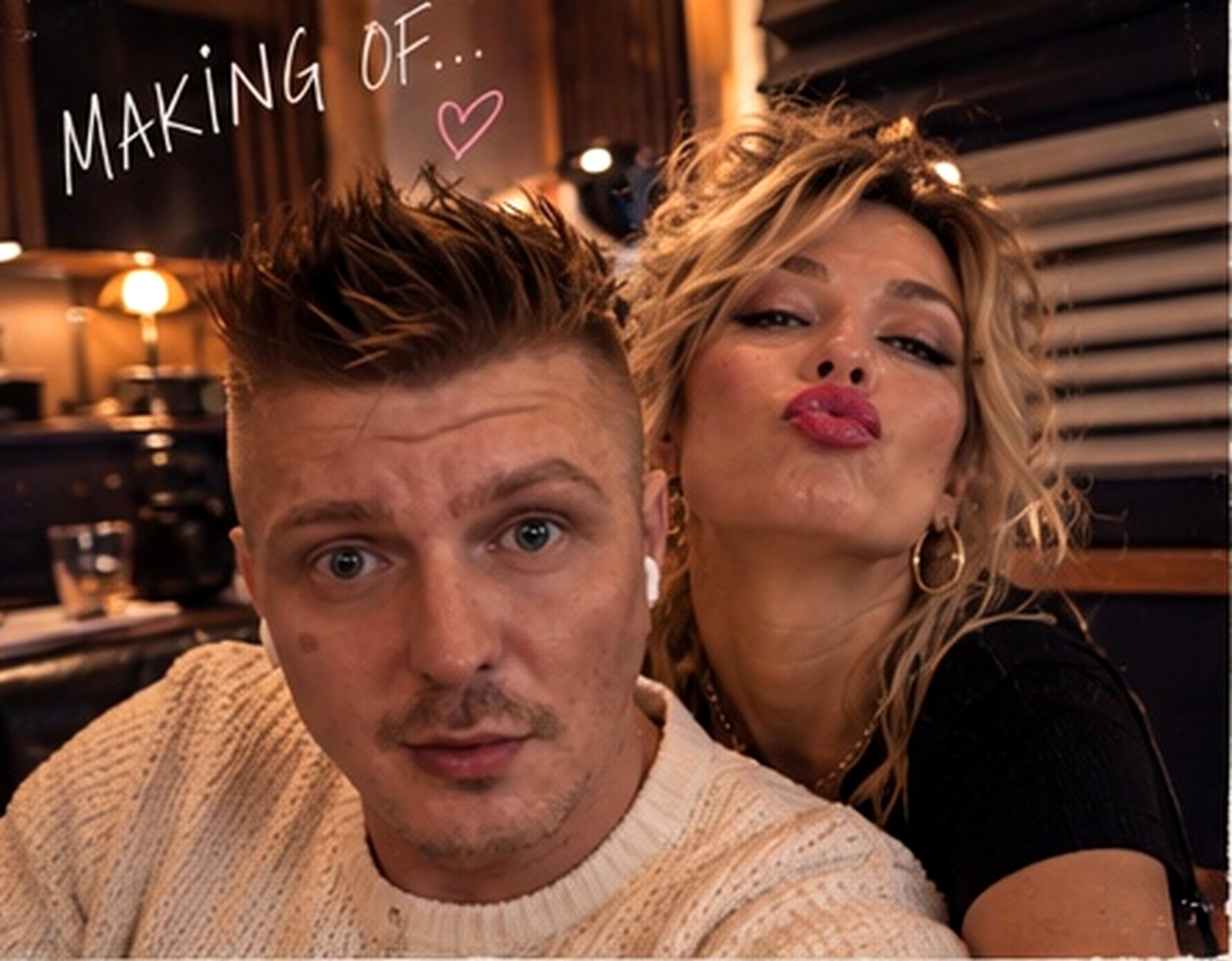 DJ Andy'K and Lia Bonson — making of