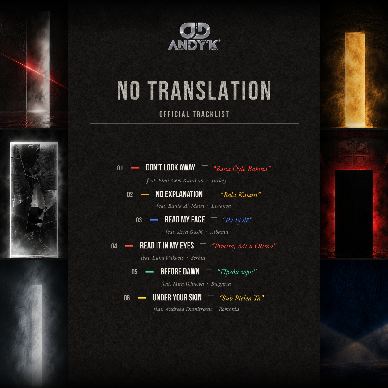 No Translation — official tracklist