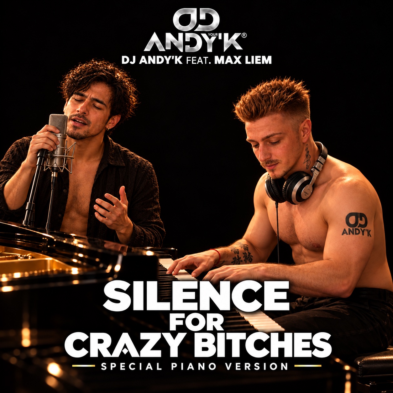 Silence for Crazy Bitches (Special Piano Version) — DJ Andy'K at the piano with Max Liem