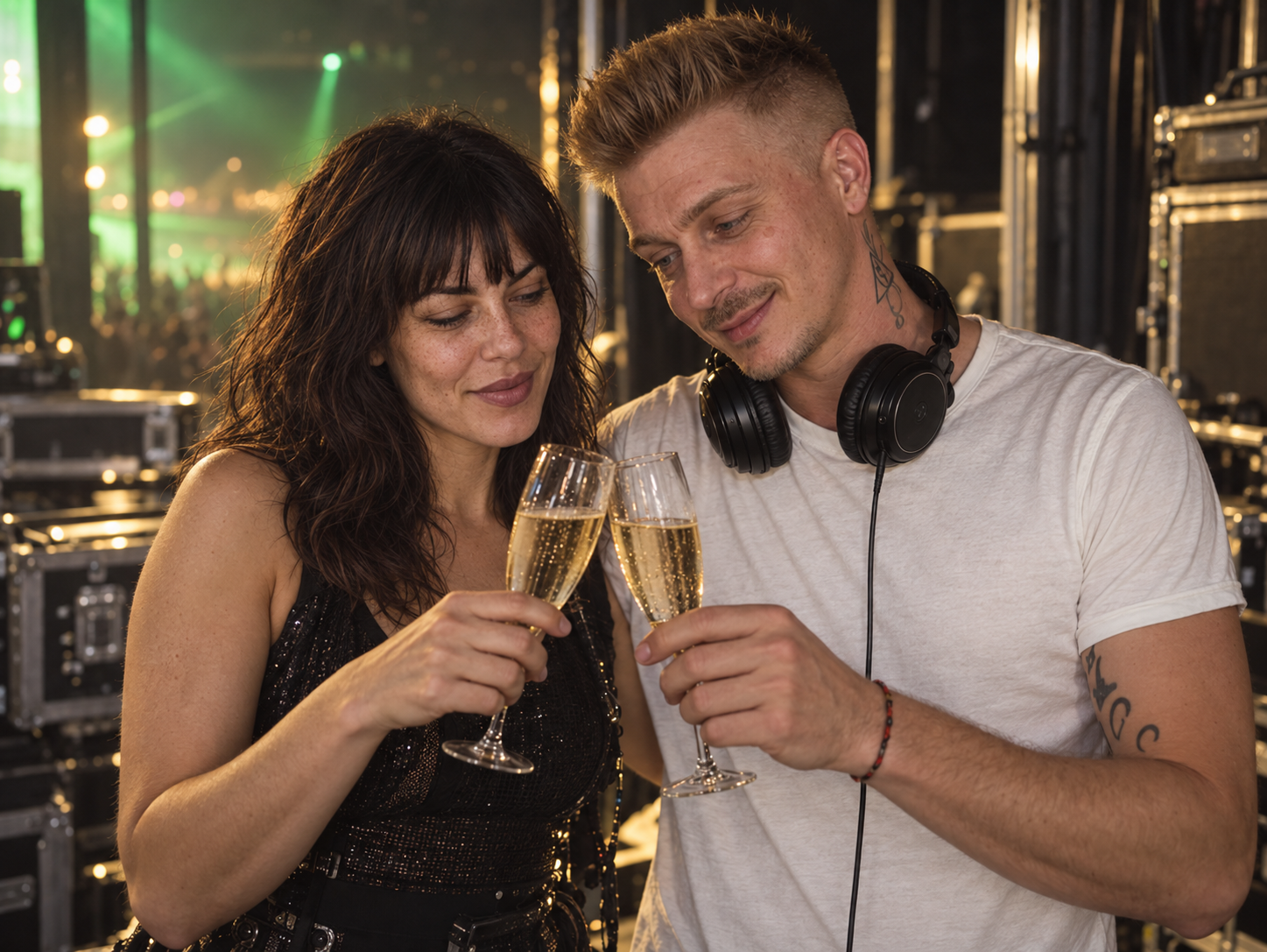 DJ Andy'K and Aria Noir — live & peak-time